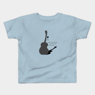 Still My Guitar Gently Weeps Kids T-Shirt